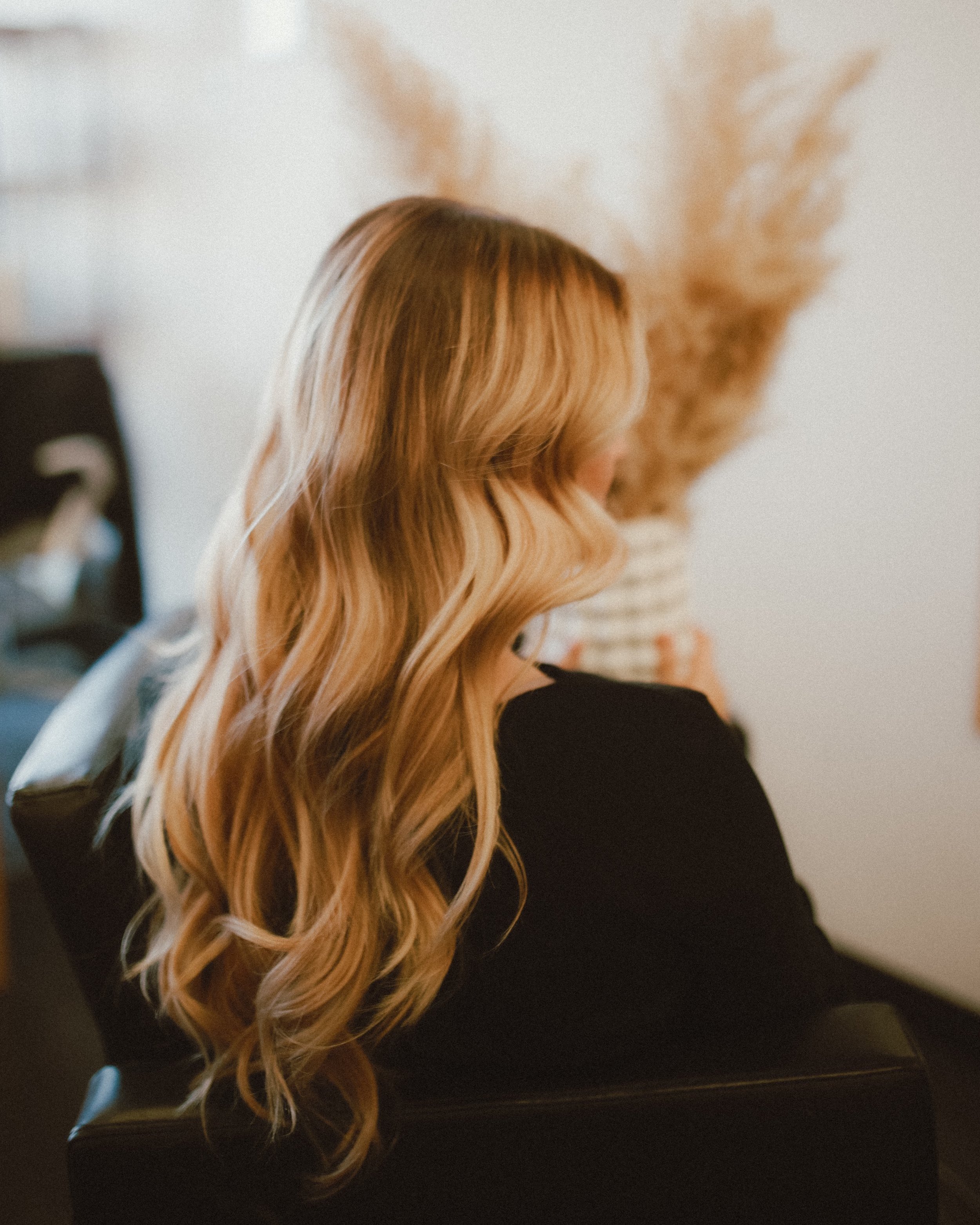 Final result of the hair style - Hair Salon in Downtown Franklin